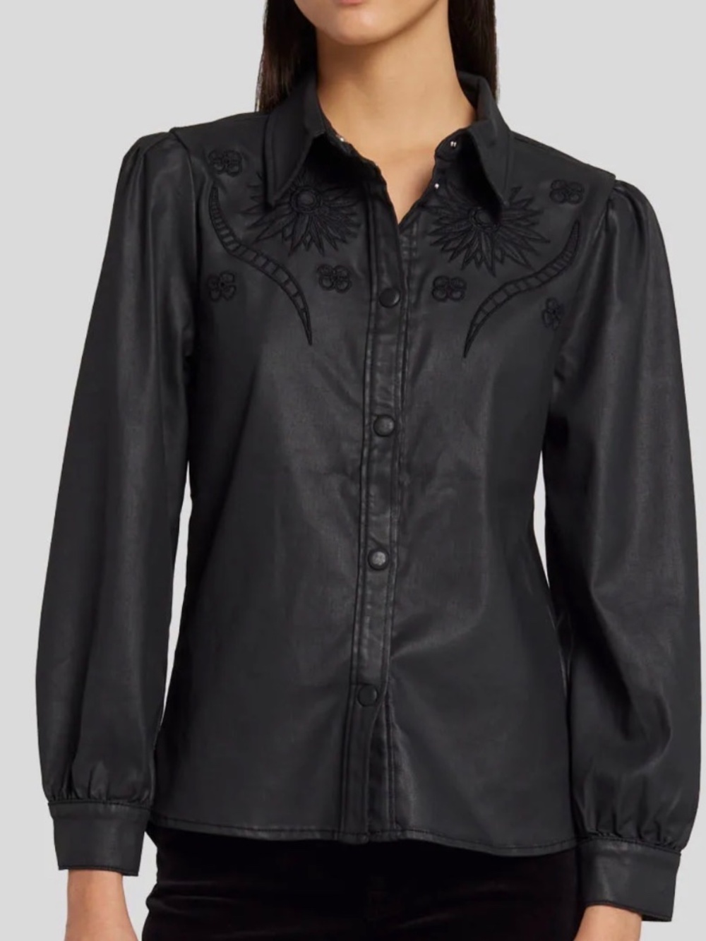 7 For All Mankind Coated Shirt - Size XS